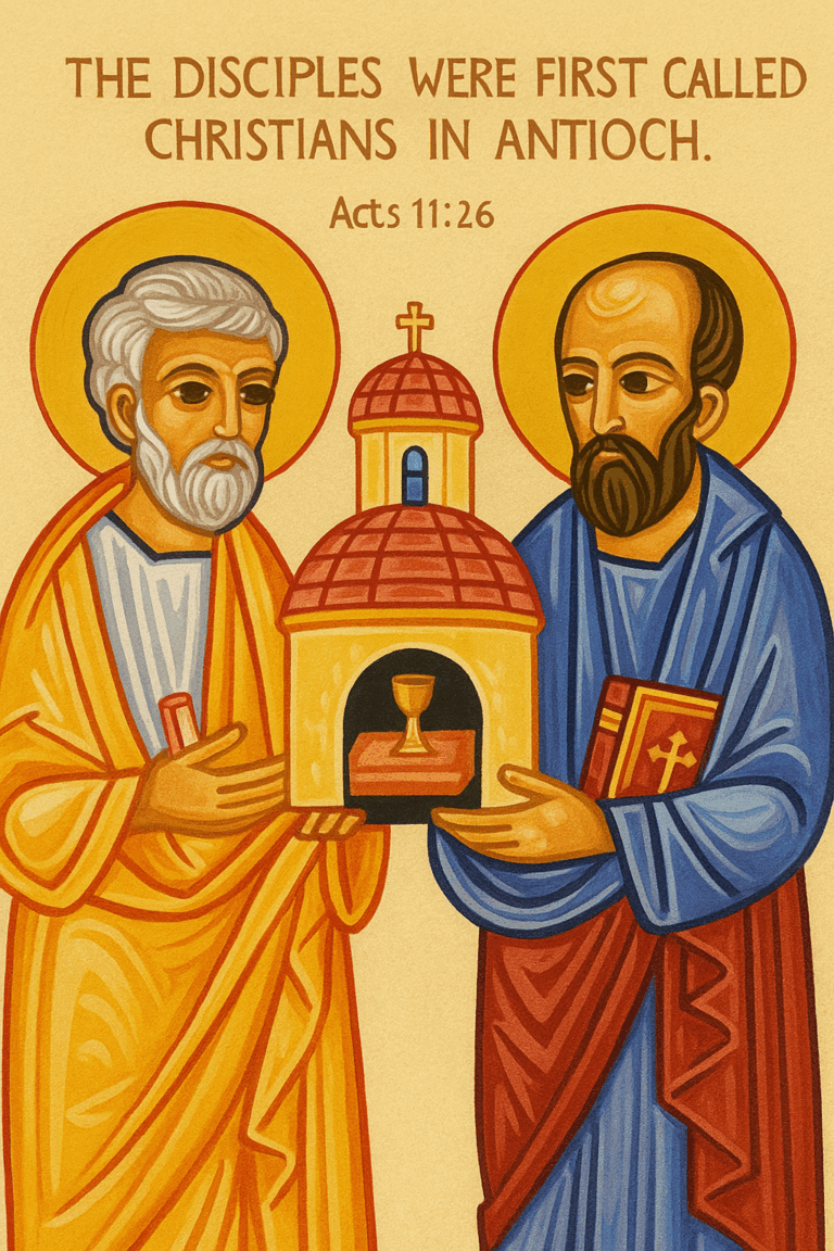First called Christians in Antioch – Apostles’ Fast – Day 4