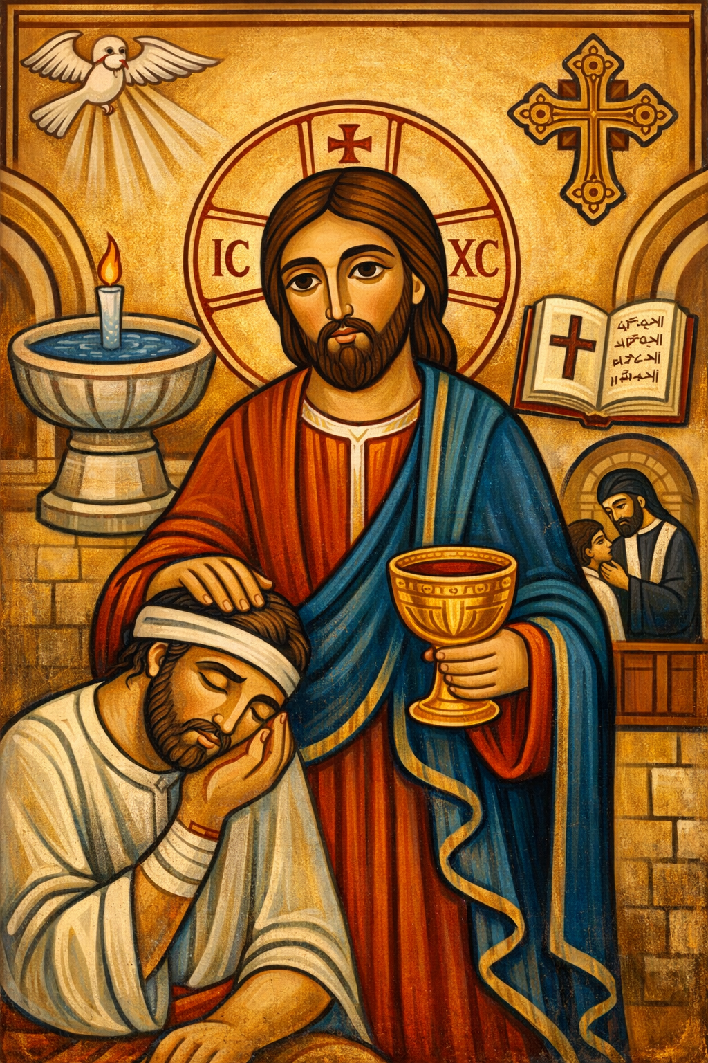 Healing the Inner Man: Scripture, Saints, and the Sacramental Path to Wholeness