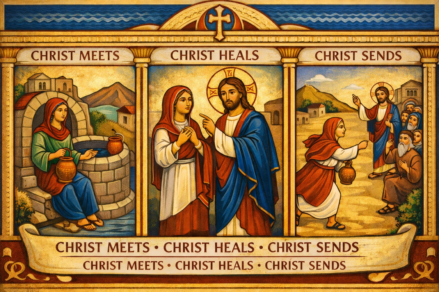 The Thirsty Soul and the Living Water: Christ Meets, Christ Heals, Christ Sends